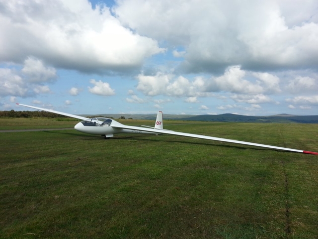  Uno de nuestros planeadores 